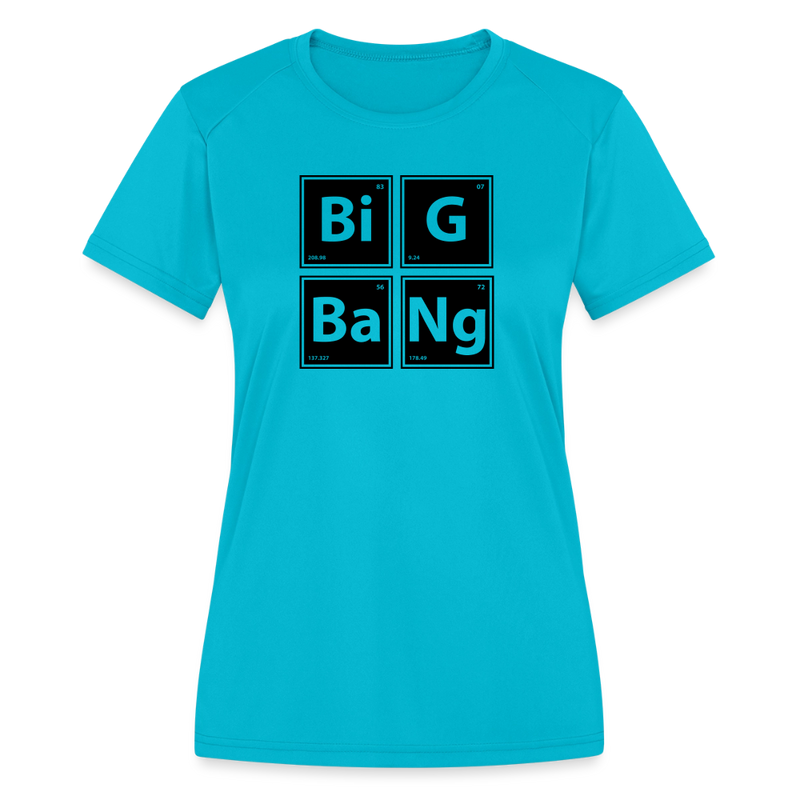 Women's Moisture Wicking Performance T-Shirt - turquoise