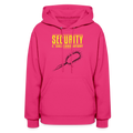 "Security E. Coli Laboratory" -  Women's Hoodie - fuchsia