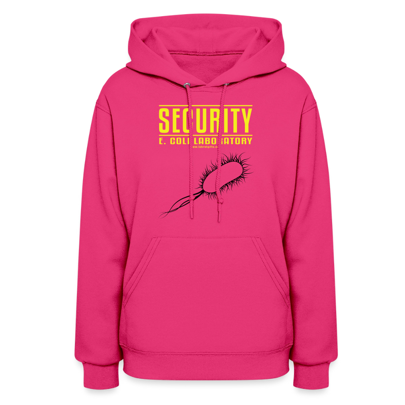 "Security E. Coli Laboratory" -  Women's Hoodie - fuchsia