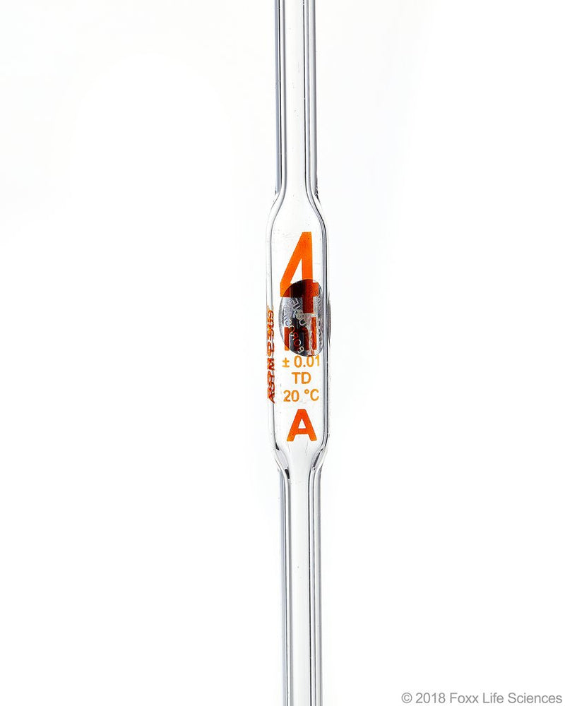 Borosil Class A Volumetric Pipettes, Individual Certificate - LabShopNow.com