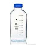 Borosil Square Wide Mouth Glass Reagent Bottles