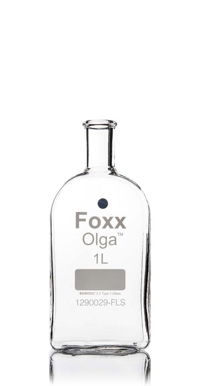 Glass Povitsky Cell Culture Bottle