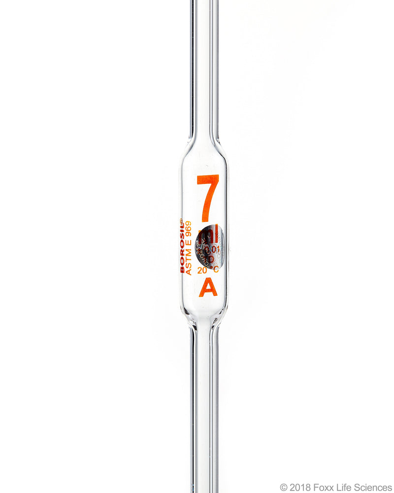 Borosil Class A Volumetric Pipettes, Batch Certificate - LabShopNow.com