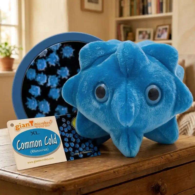 Common Cold (Rhinovirus) XL Size - GIANTmicrobes® Plush Toy