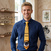 Vintage Snellen Eye Chart Tie
