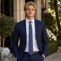 Floating Astronauts Tie