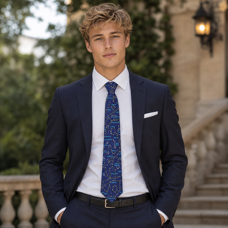 Connect The Dots Constellation Tie