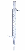 Borosil Allihn Condenser, Borosilicate Glass Bulb Design