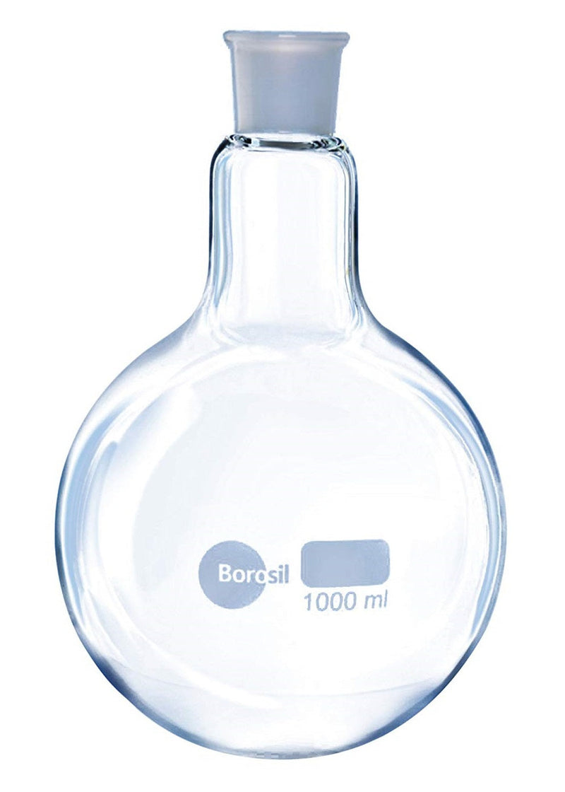 Borosil Round Bottom Boiling Flasks, Beaded Rim - LabShopNow.com
