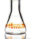 Volumetric Flask - Wide Neck - With Glass I/C Stopper - Class A with Batch certificate - 10 mL