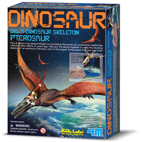 "Dig A Dinosaur Skeleton: Pterosaur" - Science Kit  - LabRatGifts - 1