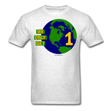 "We Only Get 1 Earth" - Men's T-Shirt - light heather grey