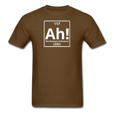 "Ah! The Element of Surprise" - Men's T-Shirt brown / S - LabRatGifts - 5