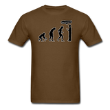 "Stop Following Me" - Men's T-Shirt brown / S - LabRatGifts - 5