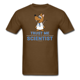 "Trust Me I'm a Scientist" - Men's T-Shirt brown / S - LabRatGifts - 14
