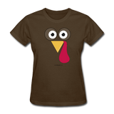 "The Geeky Turkey" - Women's T-Shirt
