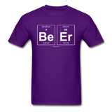 "BeEr" - Men's T-Shirt purple / S - LabRatGifts - 5