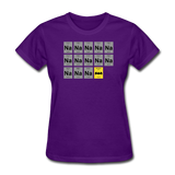 "Na Na Na Batmanium" - Women's T-Shirt purple / S - LabRatGifts - 5