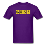 "NaH BrO" - Men's T-Shirt purple / S - LabRatGifts - 5