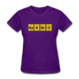 "NaH BrO" - Women's T-Shirt purple / S - LabRatGifts - 3