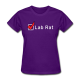 "Lab Rat, Check" - Women's T-Shirt purple / S - LabRatGifts - 5