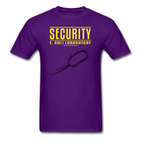"Security E. Coli Laboratory" - Men's T-Shirt purple / S - LabRatGifts - 5