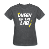 "Queen of the Lab" - Women's T-Shirt deep heather / S - LabRatGifts - 9