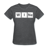 "WINe" - Women's T-Shirt deep heather / S - LabRatGifts - 11