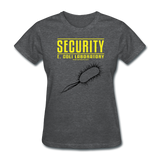 "Security E. Coli Laboratory" - Women's T-Shirt deep heather / S - LabRatGifts - 6