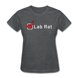 "Lab Rat, Check" - Women's T-Shirt deep heather / S - LabRatGifts - 6
