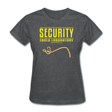 "Security Ebola Laboratory" - Women's T-Shirt deep heather / S - LabRatGifts - 7