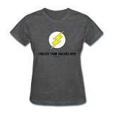 "Faster than 186,282 MPS" - Women's T-Shirt deep heather / S - LabRatGifts - 5