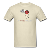 Cute & Geeky "A-Mean-Oh Acid" Men's T-Shirt | LabRatGifts khaki / S - LabRatGifts - 12