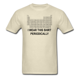 "I Wear this Shirt Periodically" (black) - Men's T-Shirt khaki / S - LabRatGifts - 5
