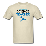 "World's Best Science Teacher" - Men's T-Shirt khaki / S - LabRatGifts - 10