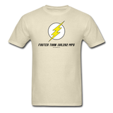 "Faster Than 186,282 MPS" - Men's T-Shirt khaki / S - LabRatGifts - 11