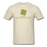 "Lucky Microbiologist" - Men's T-Shirt khaki / S - LabRatGifts - 10