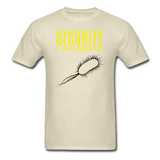 "Security E. Coli Laboratory" - Men's T-Shirt khaki / S - LabRatGifts - 12