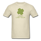 "Lucky Lab Tech" - Men's T-Shirt khaki / S - LabRatGifts - 10