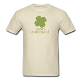 "Lucky Biologist" - Men's T-Shirt khaki / S - LabRatGifts - 10