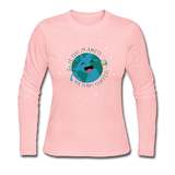 "Save the Planet" - Women's Long Sleeve T-Shirt light pink / S - LabRatGifts - 4