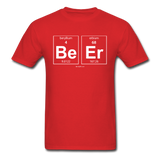 "BeEr" - Men's T-Shirt red / S - LabRatGifts - 9