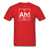 "Ah! The Element of Surprise" - Men's T-Shirt red / S - LabRatGifts - 8