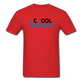 "sChOOL Teacher" - Men's T-Shirt red / S - LabRatGifts - 6