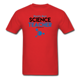 "World's Best Science Teacher" - Men's T-Shirt red / S - LabRatGifts - 6