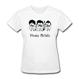 "Heavy Metals" - Women's T-Shirt white / S - LabRatGifts - 11