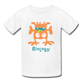 "Biology Monster" - Kids' T-Shirt white / XS - LabRatGifts - 6