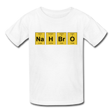 "NaH BrO" - Kids' T-Shirt white / XS - LabRatGifts - 5