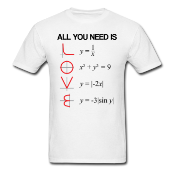 "All You Need is Love" - Men's T-Shirt white / S - LabRatGifts - 1