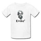 "Albert Einstein: E=mc²" - Kids' T-Shirt white / XS - LabRatGifts - 1